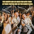 thumbnail image 6 of 100 PCS Light up Wands for Wedding, Wedding Wands Streamers with 3 Colorful Flashing Modes, Fairy Wands, LED Silk Fairy Wand with Bells for Wedding, New Year, Raves, Concert, Birthday, 6 of 10