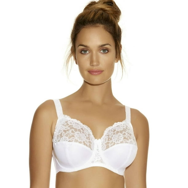 Vanity Fair unpadded underwire bra with delicate french lace