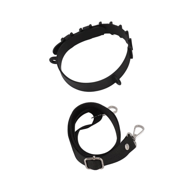Adjustable Silicone Water Bottle Strap with Shoulder Strap, Compatible with Accessories