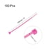 thumbnail image 3 of Bridas de cable Uxcell Bridas de cable ajustables Envolturas de bridas de nylon autolock 3.94" x 0.1" Rosa 100pcs, 3 of 5