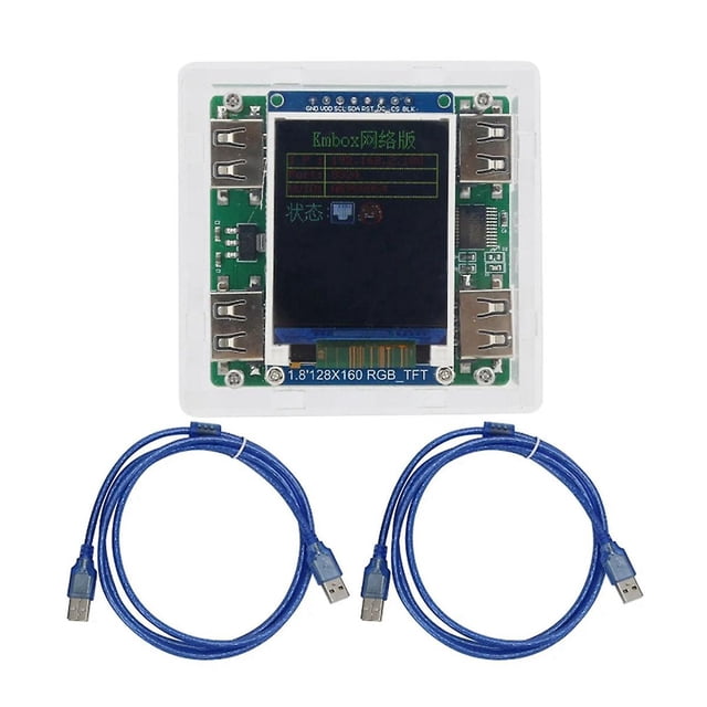 Controlador de teclado y ratón de red KMBox Net, convertidor USB de controlador Dual de máquina única DMA/AI de alta velocidad de 100M