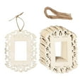 thumbnail image 1 of jifeng Creative Picture Frame Photo Frame Wood Ornament Project Hanging DIY Crafts with, 1 of 9