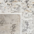thumbnail image 6 of SAFAVIEH Amelia Romeo Abstract Bordered Runner Rug, Grey/Gold, 2' x 8', 6 of 6