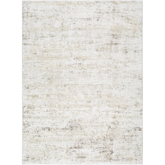 BoutiqueRugs Siraj Traditional, Transitional Area Rug - White, Light Gray, Ivory - 2' x 2'11"