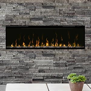 Dimplex Excite Linear Electric Fireplace Insert With Ceramic