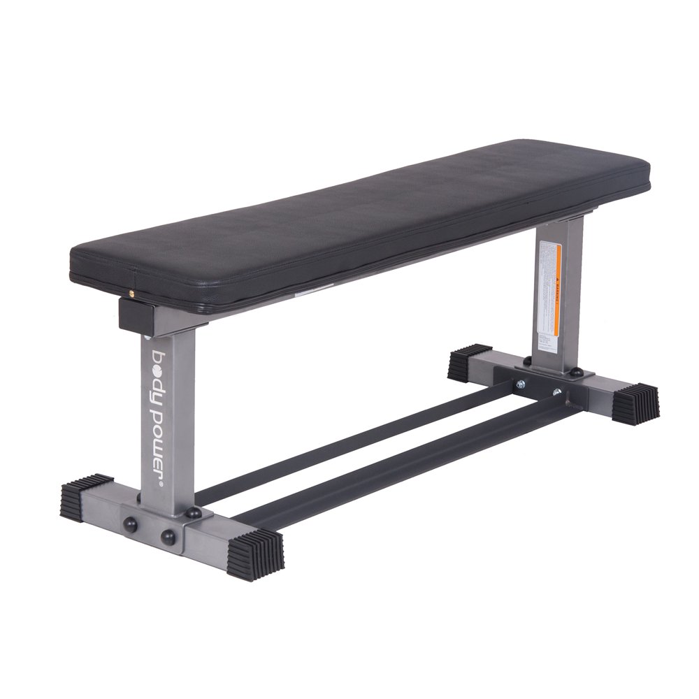 Body Power BUB850 Multipurpose Utility Flat Weight Bench with Lower