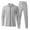 Gray, variant on JHLZHS Mens Outfits Fall Mens Sets 2 Piece Outfits Shirt Fashion Tracksuits Casual Set Plus Size Long Sleeve and Pants Set Winter Clothes for Men Work Mens Lederhosen Outfit Short