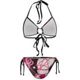 thumbnail image 2 of Angel Dust Dance Hazbin Hotel Women Bikini Set Sexy Two Pieces Halter String Swimsuit Triangle Briefs Tie Side Bottom, 2 of 7