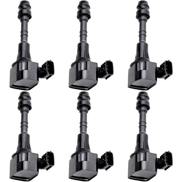 ECCPP Ignition Coils Pack of 6 Compatible with Nissa-n Series/ Infiniti I35/ Infiniti QX4/Suzuki Equator 2002-2012 Replacement for UF349 C1406