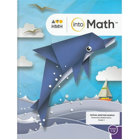 HMH: into Math, Student Workbook, Grade 3, Volume 1, Modules 1-12, c. 2020, 9780358002260, 0358002265