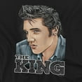 thumbnail image 2 of Elvis Presley T-Shirt Graphic King Unisex Graphic Tee For Men & Women, 2 of 7