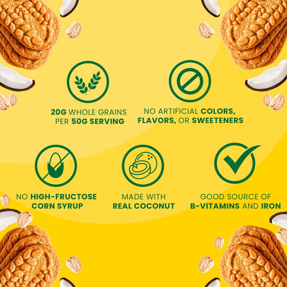 Nabisco belVita Toasted Coconut Breakfast Bars Biscuits 5 ct - 5 Pack