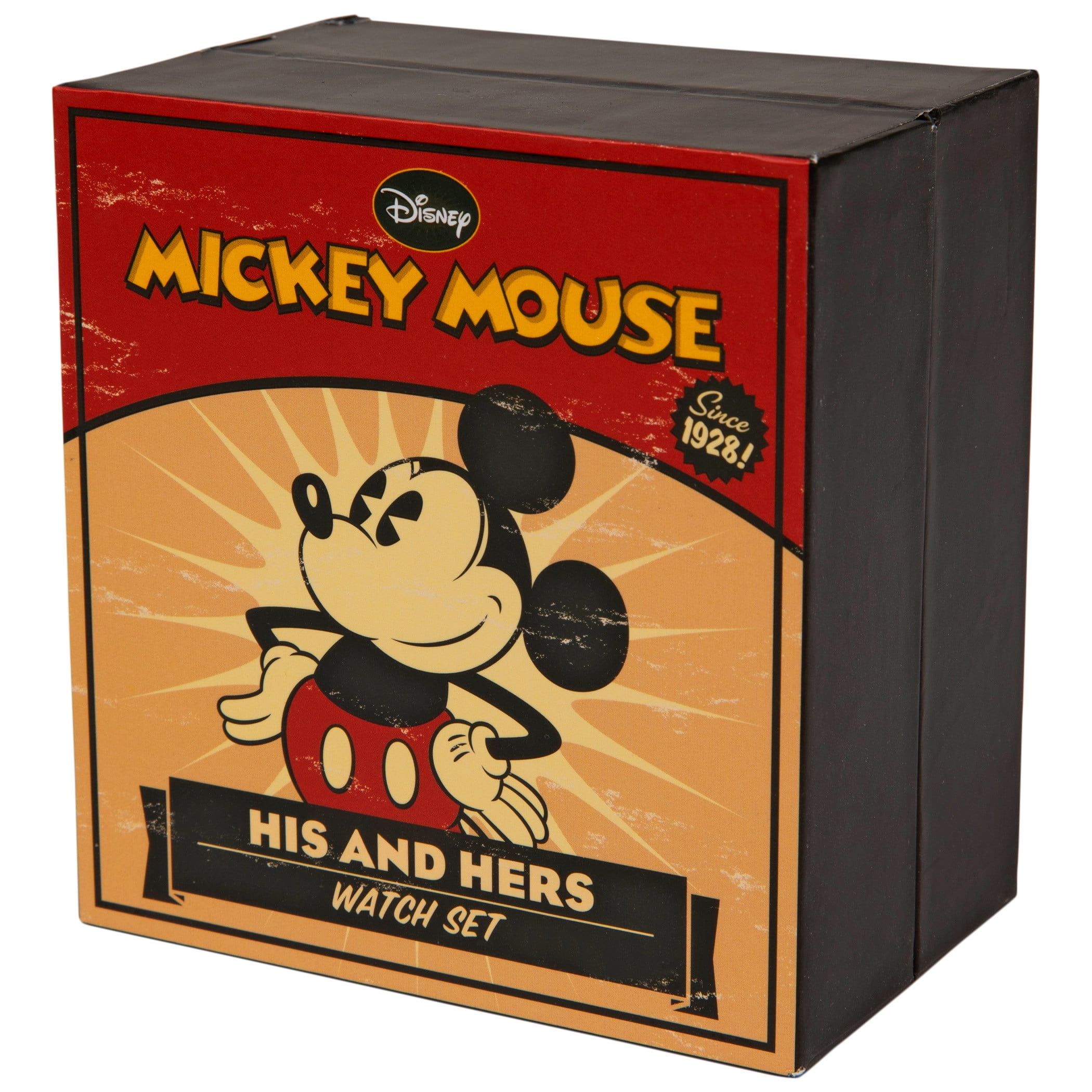 Mickey mouse his shop and hers watch set