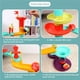 thumbnail image 3 of Juego De Bloques De Pista, Juguete De Bola Orbital Ecológico, Juego De Carrera Orbital De Mármol, Juego De Laberinto De Mármol Colorido Para Niños Mayores De 10 Meses Kearding FN002353-00, 3 of 6