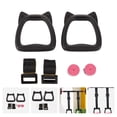 thumbnail image 1 of OULII 1 Set of Gym Attachments Fitness Rings with Adjustable Straps Assorted Color for Backyard, 1 of 7