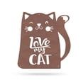 thumbnail image 6 of RealSteel Love My Cat Wall Art – Purrrfect Gift for Cat Lovers & Home Décor (18"/TS), 6 of 7