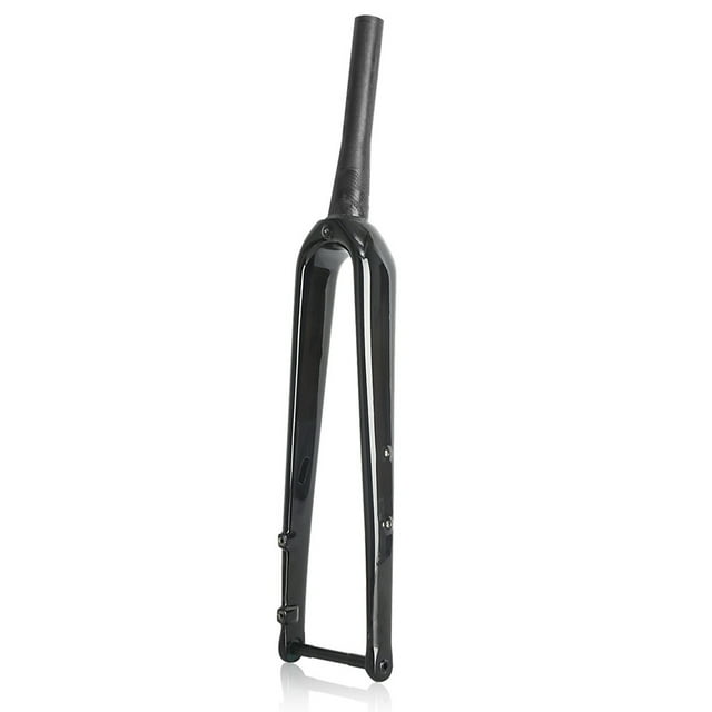 Road Bike Front Fork 700C Carbon Fiber Bike Tapered Fork