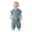 Sky Blue, variant on Soft Baby Girl Summer Outfits Short Sleeve Two Piece Pajama Breathable Loungewear With Pants For Toddler Girls Casual Outfit Sets