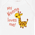 thumbnail image 4 of Inktastic My Nonno Loves Me- Cute Giraffe Boys or Girls Baby Bodysuit, 4 of 5