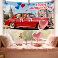 thumbnail image 5 of chaungfeng Red Heart Valentines Tapestries, Red Heart Room Decorations Wall Coverings Home Tapestries for Wedding Valentine's Day Decoration Supplies 71x45 Inches, 5 of 6