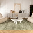 thumbnail image 3 of Rug Branch Modern Boho Hand-Tufted Olive Green Indoor Area Rug - 6x9, 3 of 7