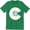 Green, variant on Men's White Colorado Logo Denver State Flag Pride Retro T-Shirt