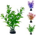 thumbnail image 3 of Artificial Aquarium Plant Decorative Plastic Fake Aquatic Plant Fish Tank Plant, 3 of 10