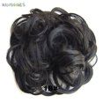 thumbnail image 6 of BadPiggies 2PCS Natural Messy Hair Bun Updo Extensions Wrap Curly Hair Scrunchie Ponytail Hairpieces, 6 of 7