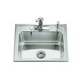 thumbnail image 2 of KOHLER K-3348-4-NA Toccata Single-Basin Self-Rimming Kitchen Sink, Stainless Steel, 2 of 2