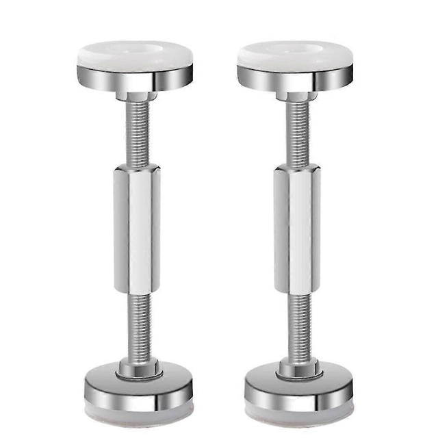 2pcs Adjustable Threaded Anti-shake Bed Frame Telescopic Room Wall Support Tool