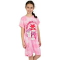 thumbnail image 4 of Squishmallow Girls Tie-Dye Nightdress Pink Sizes 6-14, 4 of 6