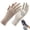 Brown, variant on Bxaolu UV Protection Gloves Soft Thin Men Women’s Sunscreen Gloves Anti-Skid Ice Silk Gloves with Removable Fingertips for Cycling Driving Running, Green