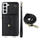 thumbnail image 1 of Crossbody PU Leather Phone Case For Samsung Galaxy S23 S22 Plus Note 20 Ultra Wallet Card Slots Magnetic Lanyard Cover, 1 of 4