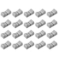 thumbnail image 2 of 80 piezas de perillas deslizantes de atenuación de mezclador de consola de 24 mm x 11 mm x 10 mm, reemplazo para potenciómetro, perilla gris, marca negra, 2 of 7