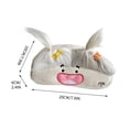 thumbnail image 3 of Estuche de lápices grande, lindo y feo con trenzas, bolsa divertida para bolígrafos para estudiantes, amantes de la papelería, bolsa multiusos para cosméticos y viajes., 3 of 7