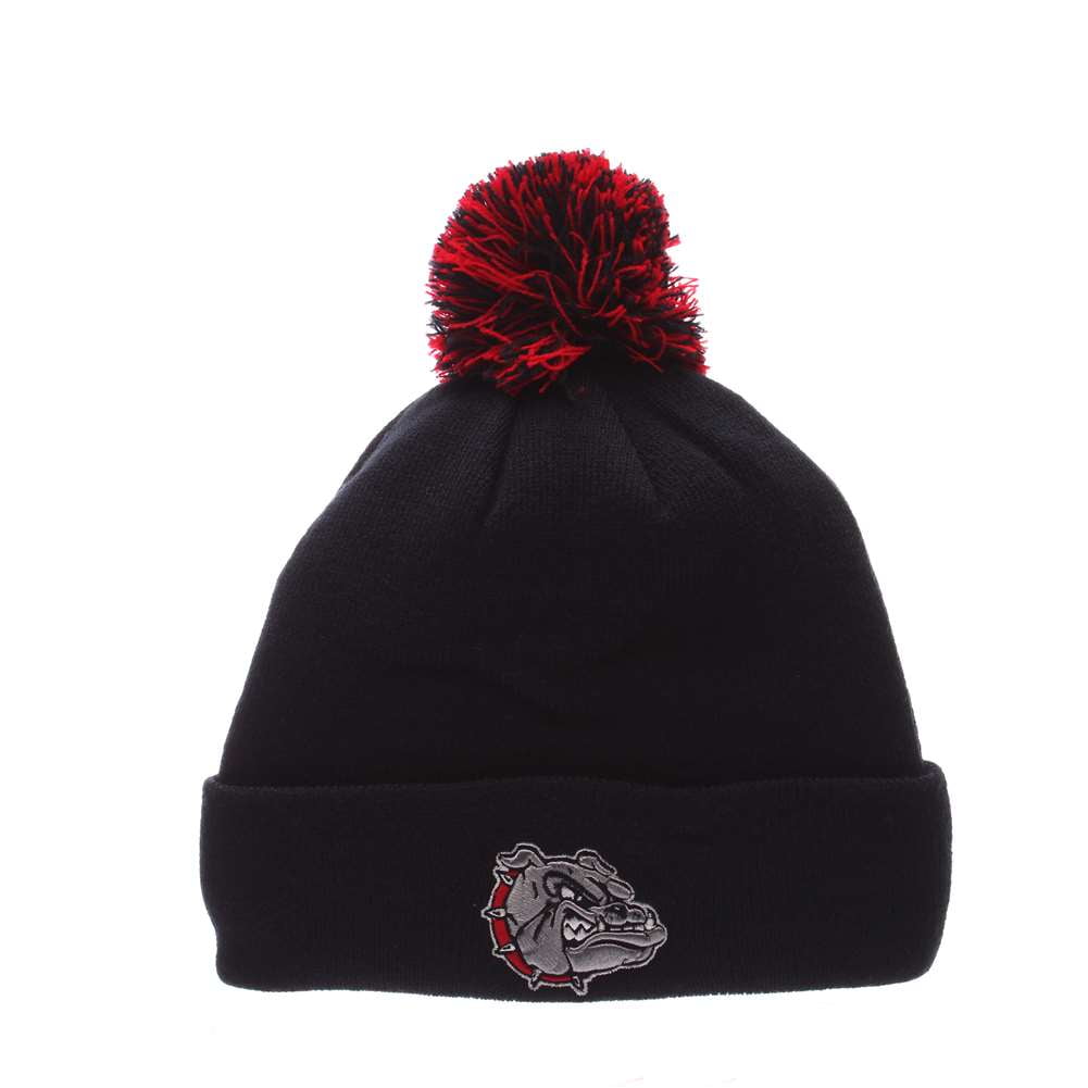 Gonzaga Bulldogs Zephyr Pom Knit Beanie 