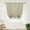 Light Khaki, variant on DriftAway Double Layer Linen Blackout Tie Up Curtains Thermal Insulated Fully Lined Balloon Roman Shade Bathroom Window Adjustable Rod Pocket for Small Window 25 Inch by 47 Inch Light Khaki Linen