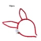 thumbnail image 2 of Sonducket 10 piezas de diadema con orejas de animales, diadema intermitente, tocado de plumas, decoración de vestir para niños y adultos, baile que Accesorio para el cabello felpa larga Sonducket AP012490-01, 2 of 6