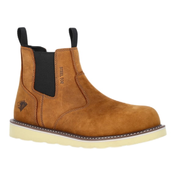 Herman Survivors Men's Pull On Steelhaven 6" Steel Toe Work Boots