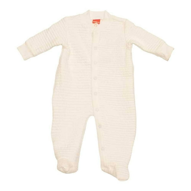 Mameluco Baby creysi Unisex con Broches con Elástico en los Puñor Blanco Talla 3 M
