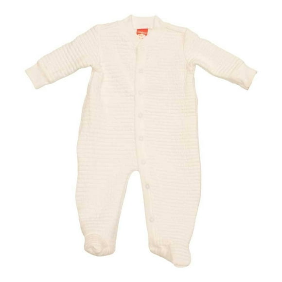 Mameluco Baby creysi Unisex con Broches con Elástico en los Puñor Blanco Talla 0 M