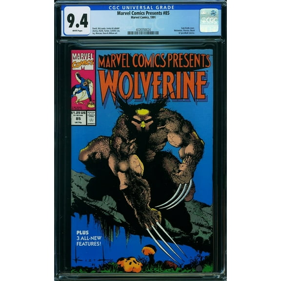 Marvel Comics Presents #85 - CGC 9.4 Comic Book