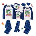 thumbnail image 1 of Pijamas familiares navideños a juego, conjuntos de pijamas verdes, My Gnomies, en julio, 1 of 4