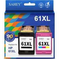 61XL Ink Cartridges for HP 61 Ink Cartridge Black and Tri-Color for Envy 4500 Deskjet 1000 1056 1510 1512 1010 1055 OfficeJet 4630