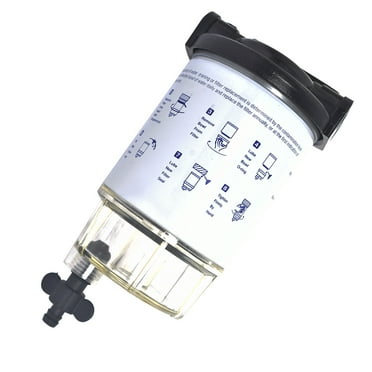 EPOTOOR 3/8" NPT Fuel Filter / Water Separator System For Marine outboard Motor