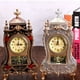thumbnail image 4 of Naiovety Reloj de escritorio Retro de plástico, estilo único, cronometraje preciso, múltiples funciones, construcción duradera Decoración del hogar Blanco, 4 of 6