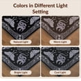thumbnail image 7 of Design&I 4'x6' Washable Area Rug Moody Eccentric Serpentine Lunar Eclipse Fantasy Constellation Art for Home Office, Under Desk, Snag-Free Skid-Resistant Medium, 7 of 7