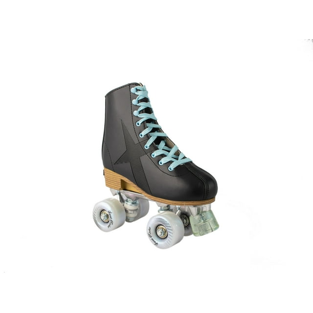 Patines Quads Ajustables Sweet Rocket Estrella Negra Talla 19 a 21.5