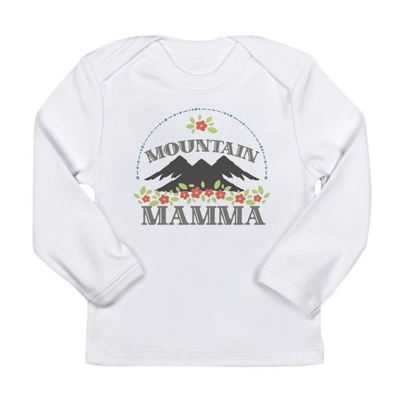 CafePress - MOUNTAIN MAMMA Long Sleeve T Shirt - Long Sleeve Infant T-Shirt