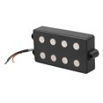 thumbnail image 2 of <p>Electric Guitar Double Coil Pickup, 5 String 4 Core Electric Bass Double Coil Pickup Open Style  For Bass</p>, 2 of 7